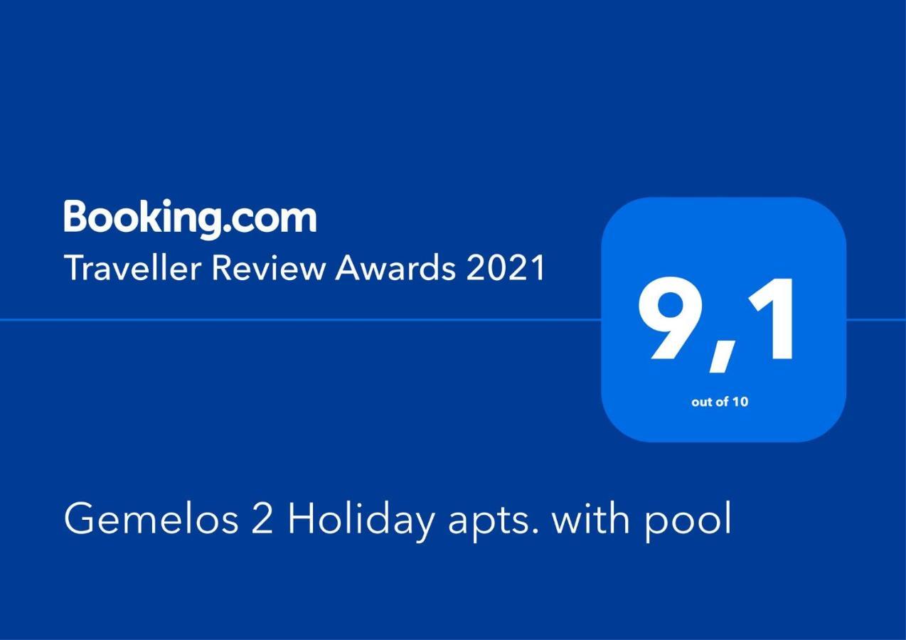 Gemelos 2 Holiday Apts. With Pool 貝尼多姆 外观 照片